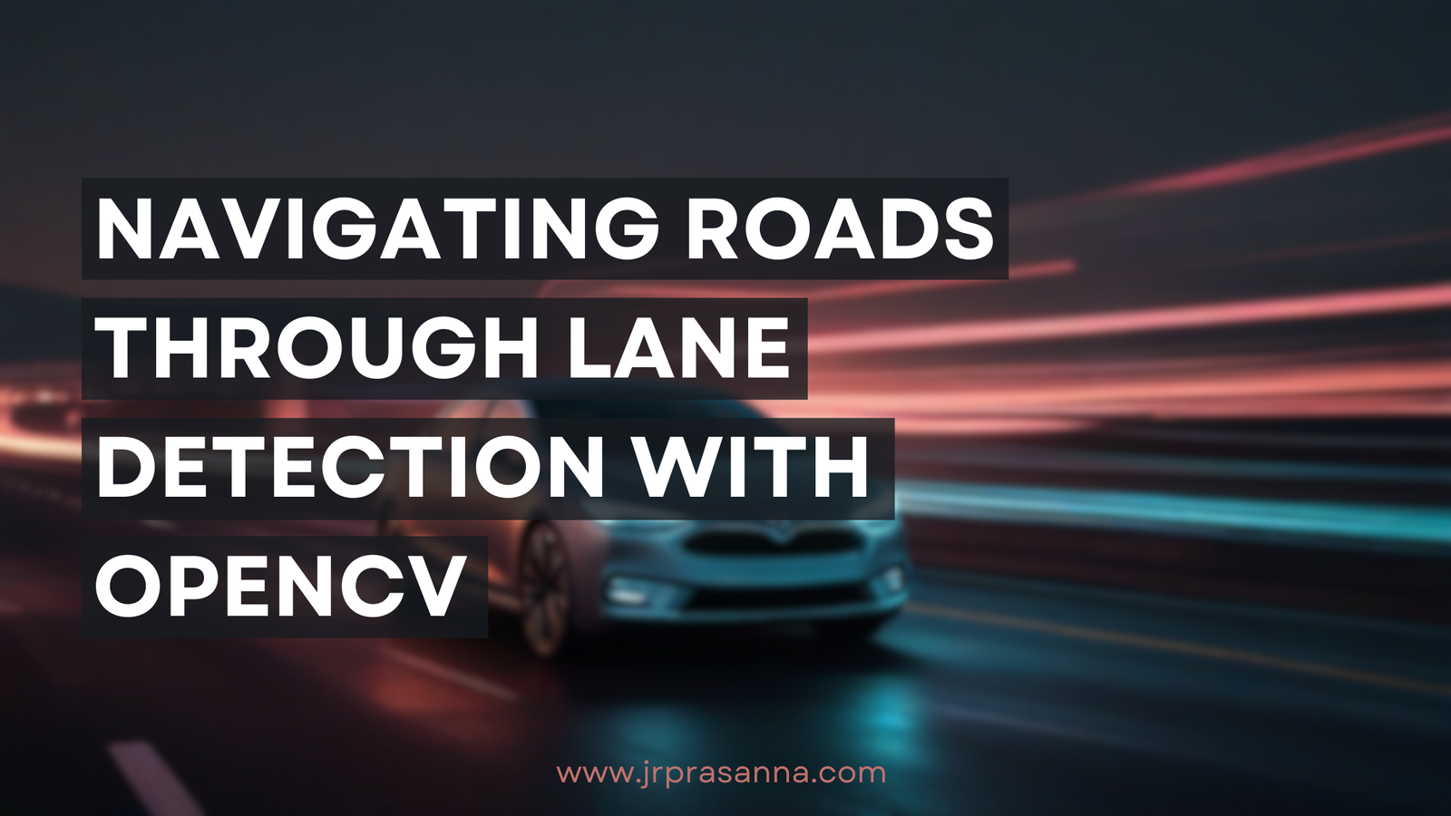 Navigating Roads through Lane Detection with OpenCV